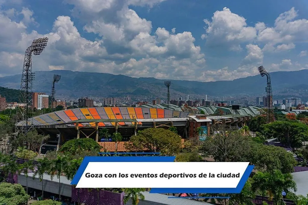 Sector Estadio Y Laureles Internet Fibra Optica Apartment Medellin 0*,